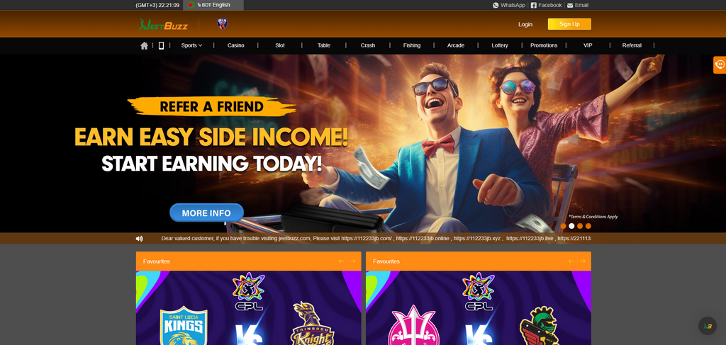 Popular Casino Gamings to Try on JeetBuzz BD